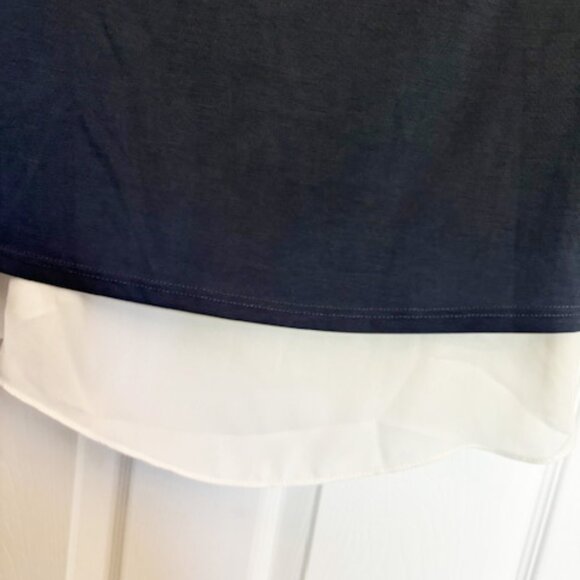 DESIGN LAB - High Low Layered Top - Size Medium - Picture 6 of 7